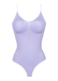 Бесшовное боди (альпинно-синий) Bonprix