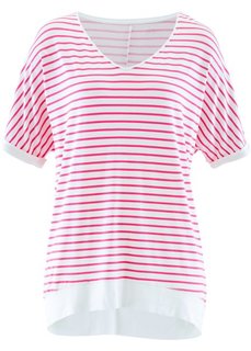 Футболка с коротким рукавом (цвет белой шерсти/нежно-желтый) Bonprix