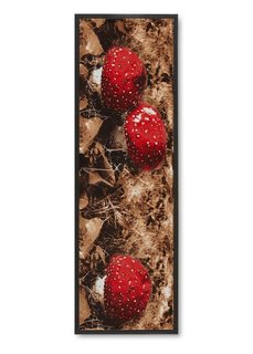 Коврик для двери Гриб счастья (красный) Bonprix