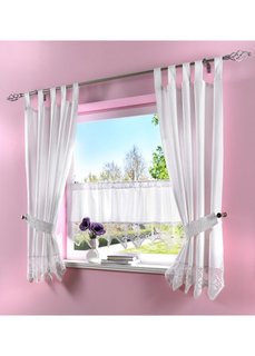 Занавеска Хлои, кулиска (белый) Bonprix