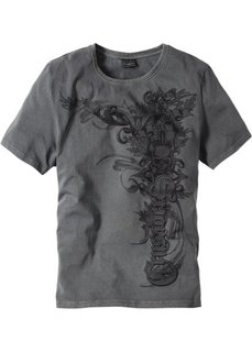 Футболка Slim Fit (цвет мальвы) Bonprix
