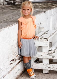 Юбка, Размеры 80/86-128/134 (серебристо-серый) Bonprix