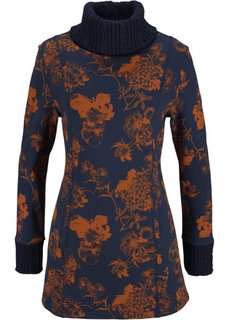 Длинный свитшот (бурый/красный) Bonprix