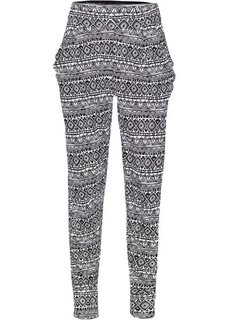 Трикотажные брюки (черный) Bonprix