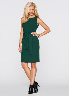 Платье (темно-зеленый) Bonprix