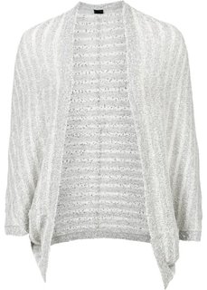 Удлиненный кардиган (черный) Bonprix
