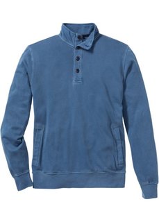 Свитшот Regular Fit с воротом на молнии (кленово-красный) Bonprix