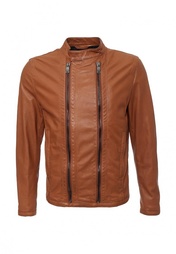 Куртка кожаная Bikkembergs