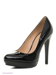 Черные Туфли Moda Donna