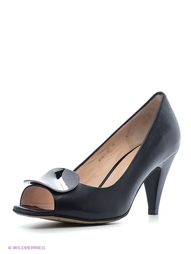 Черные Туфли Moda Donna
