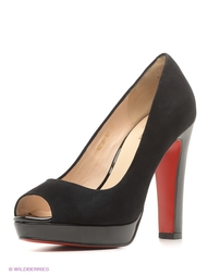 Черные Туфли Moda Donna