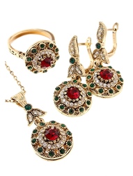 Серьги Happy Garnets