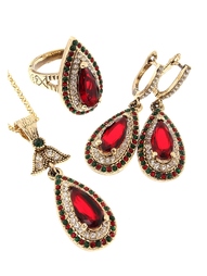 Серьги Happy Garnets