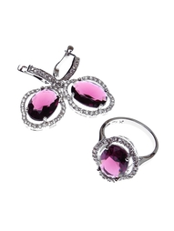 Серьги Happy Garnets