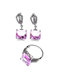 Серьги Happy Garnets