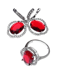 Серьги Happy Garnets
