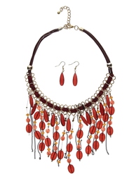 Колье Happy Garnets