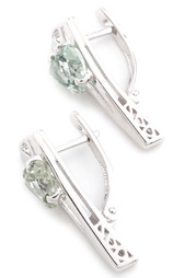 Серьги Rusgems