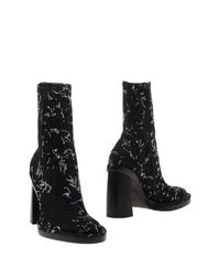 Черные Полусапоги и высокие ботинки ANN Demeulemeester