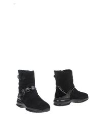 Черные Полусапоги и высокие ботинки Hogan