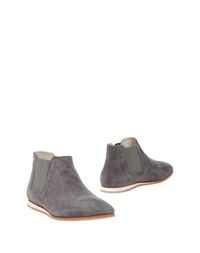 Серые Полусапоги и высокие ботинки Tod's