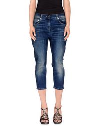 Джинсовые брюки-капри Elisabetta Franchi Jeans