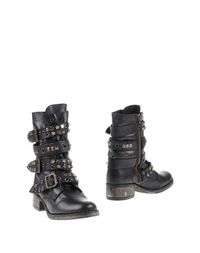 Черные Полусапоги и высокие ботинки Steve Madden