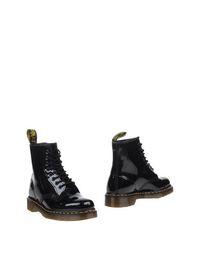 Черные Полусапоги и высокие ботинки DR. Martens