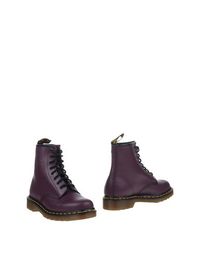Фиолетовые Полусапоги и высокие ботинки DR. Martens