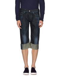 Джинсовые брюки-капри Evisu