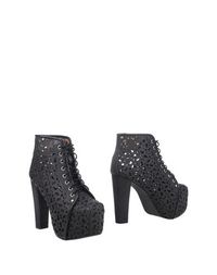 Черные Полусапоги и высокие ботинки Jeffrey Campbell