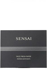 Освежающие матирующие салфетки для лица Sensai