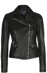 Кожаная куртка Armani Jeans