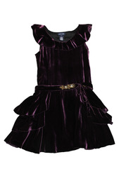 Платье с поясом Ralph Lauren