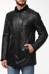 Куртка кожаная Armani Collezioni
