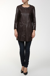 Плащ кожаный Max Mara