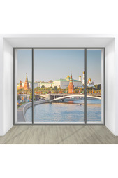 Фотообои Окно на Москву Chernilla