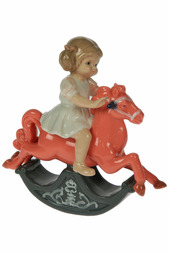 Статуэтка "Девочка на лошадке" Русские подарки