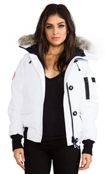 Chilliwack bomber with coyote fur collar - Canada Goose