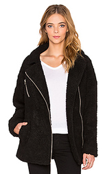 Мото куртка asymmetric zip up shearling - J.O.A.