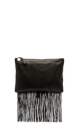 Клатч fringe flat - Clare V.