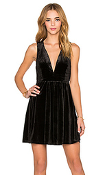 Платье v-neck velvet dress - Lucca Couture