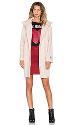 Пальто textured - Love Moschino