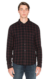 Фланелевая рубашка slim fit shirt double woven plaid - Joe's Jeans