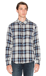 Фланелевая рубашка slim fit shirt double woven plaid - Joe's Jeans