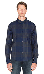 Фланелевая рубашка slim fit shirt double woven plaid - Joe's Jeans