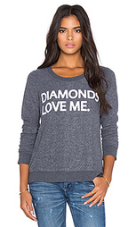 Футболка с рисунком diamonds love me - Chaser