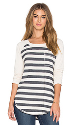 Футболка с длинным рукавом vintage rugby stripe - Splendid