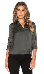 Блузка crossover front blouse - Maison Scotch