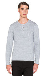 Футболка с длинным рукавом longsleeve tee in crincled bonded quality - Scotch &amp; Soda